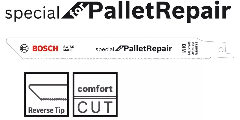Lame S 725 VFR Special for Pallet Repair